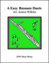 ***ORDER DIRECT FROM PUB***Six Easy Bassoon Duets Bassoon Duet cover